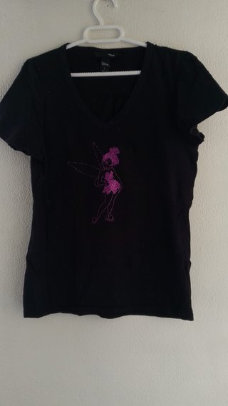 Camiseta H&M Talla L Hada Morada