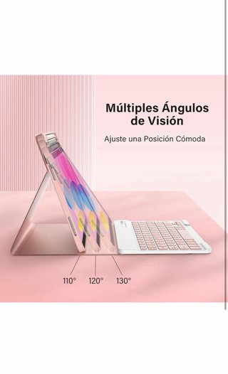 Funda Teclado iPad 10/11 Gen QWERTY Español