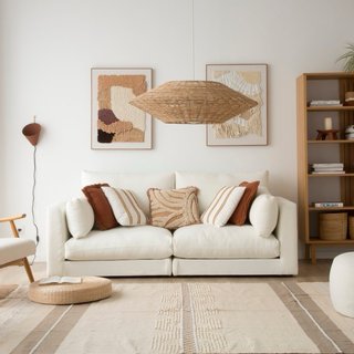 Sofá modular Nola 1 Banak Beige Tela