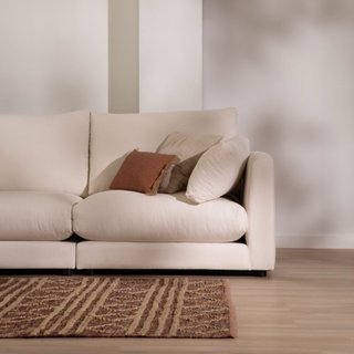 Sofá modular Nola 1 Banak Beige Tela