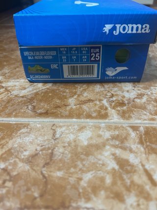 Botas fútbol sala Joma Supercopa niños verde