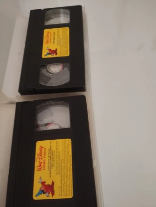 Lote 4 VHS Disney y Ice Age