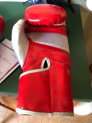 Guantes de Boxeo Molu Profesionales Rojos