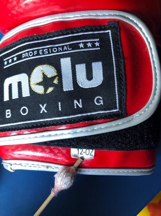 Guantes de Boxeo Molu Profesionales Rojos