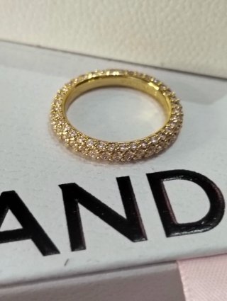 Anillo Pandora Pavé Oro