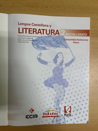LENGUA CASTELLANA Y LITERATURA 2º BACHTO.