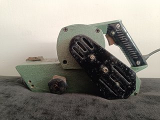 LIJADORA DE BANDA HEVILCA F110 AÑOS 70 (REPARAR)
