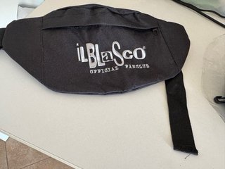 Marsupio Fan Club Vasco Ufficiale Nero