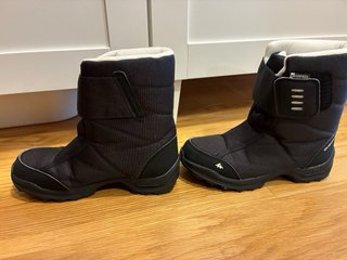 Botas de nieve negras talla 35
