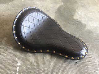 Asiento custom para moto