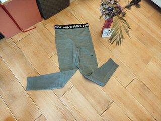 Mallas Nike Pro Grises