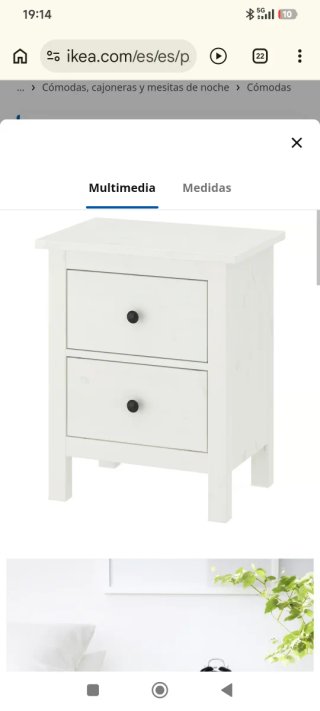 Mesitas de noche Hemnes Ikea