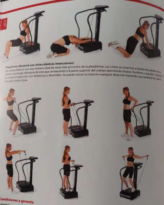 Plataforma Vibratoria Quirumed Evolution 3000