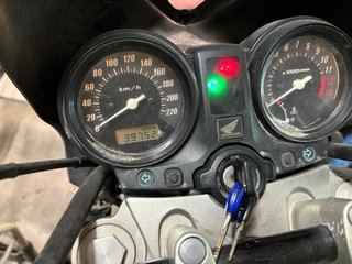 Honda CBF 600 N Naked Plata