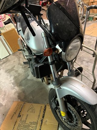 Honda CBF 600 N Naked Plata