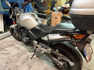 Honda CBF 600 N Naked Plata