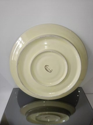 Piatto ceramica La Settimello vintage