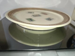 Piatto ceramica La Settimello vintage