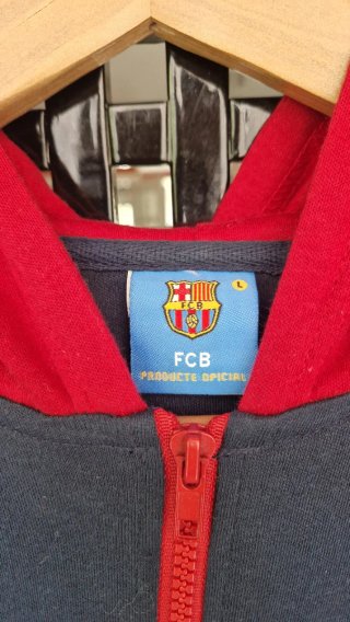 Chaqueta FC Barcelona Azul y Roja