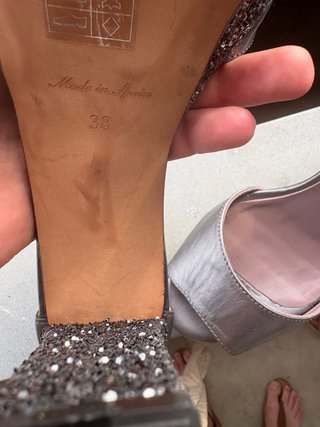 Tacones Un Paso Mas Talla 38 Brillantes