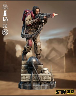Figura Resina Maze Malbus Rogue One 1/6