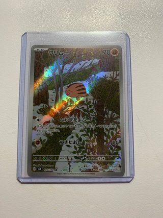 Swinub AR Japonés Pokémon TCG Arte Raro