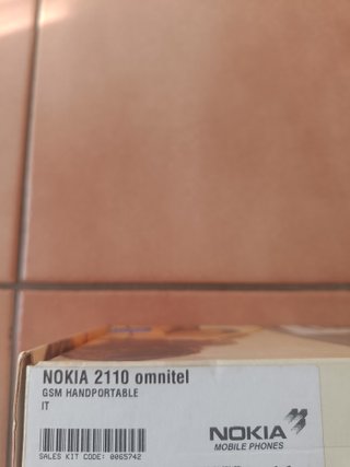 Nokia 2110 NHE-4NX Omnitel Vintage GSM Scatola