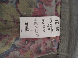 Pantaloni cargo uomo verde oliva
