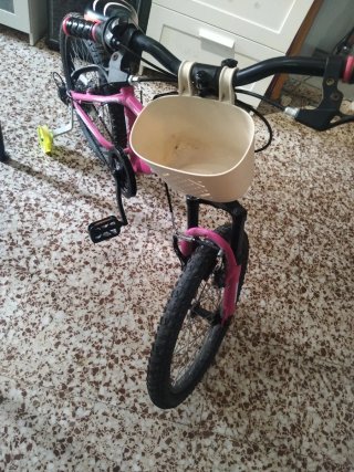 Bicicleta infantil rosa b-pro 20. 21 pulgadas.