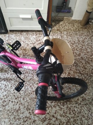 Bicicleta infantil rosa b-pro 20. 21 pulgadas.