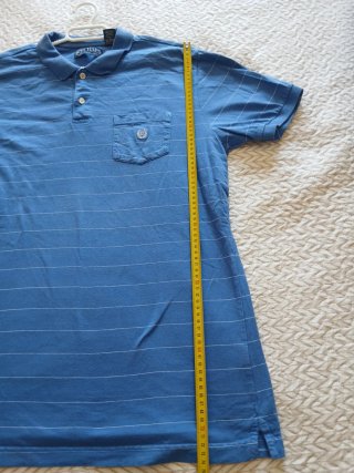 Polo Chaps Talla L Rayas Azules