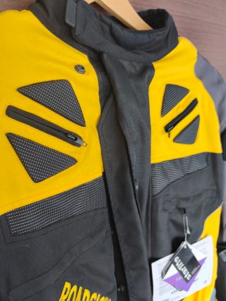 Chaqueta Moto Roadsign Adventure Touring Negra Ama