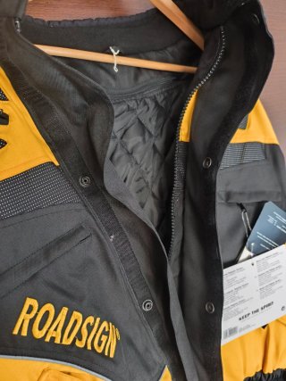 Chaqueta Moto Roadsign Adventure Touring Negra Ama