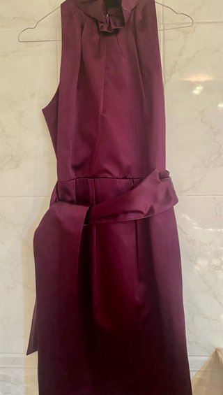 Vestido de fiesta morado