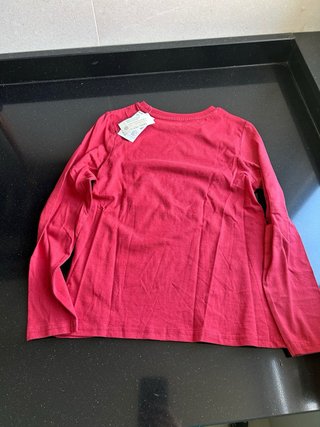 3 camisetas manga larga nuevas con etiqueta T. 7-8