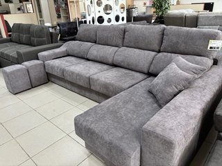 Sofá modular 3 asientos extraíbles + chaise longue