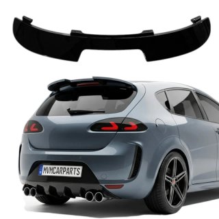 Aleron spoiler trasero Seat Leon 1P 2005-2009 Negr
