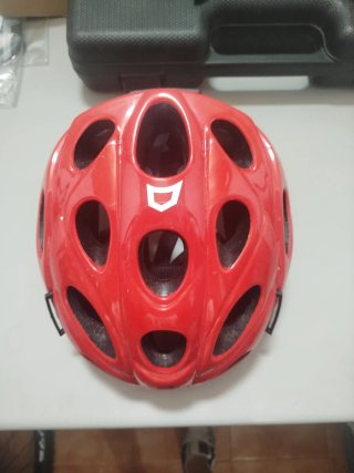Casco de bici rojo Catlike