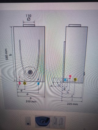 Calentador Gas Ariston Blu Control X 11L