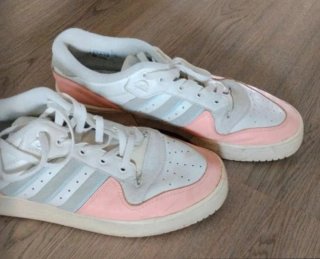 Zapatillas Adidas Rivalry Low Rosa Talla 46