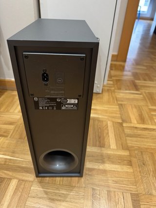 Subwoofer Philips TAB8507 Inalámbrico Negro/Gris