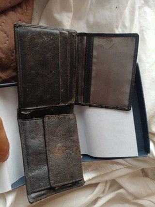 Cartera de piel Privata Negra