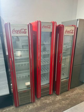 Nevera Coca-Cola Roja Vintage