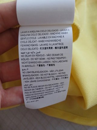 Vestido corto amarillo BIMBA Y LOLA talla L