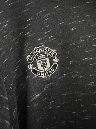 Sudadera Manchester United Adidas Negra