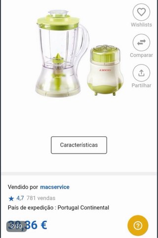 Picadora eléctrica Jocel CH-7103A 750W con jarra 1