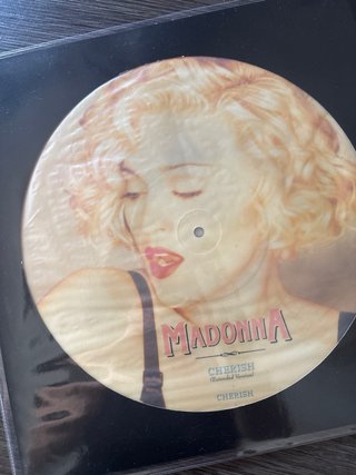 Madonna Cherish 12 Picture Disc Vinilo NM