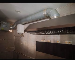 Campana extractora industrial
