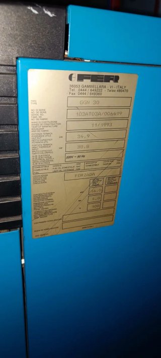 Caldera Gasoil FER 35 kW +Depósito+Termoacumulador