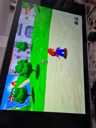 Nintendo 64 Blu Ghiaccio + Super Mario 64